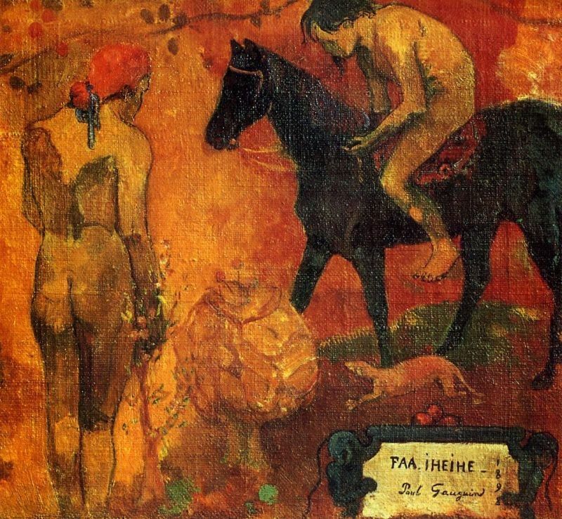 Paul Gauguin Tahitian Pastoral